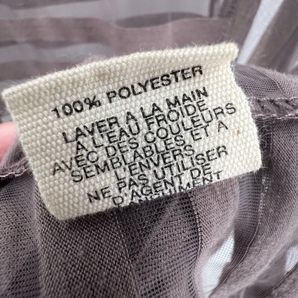 UO x Coincidence & Chance Sheer Stripe Maxi Dress Cover Up Women’s Large Purple - Picture 6 of 7